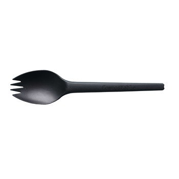 6"compostable CPLA spork