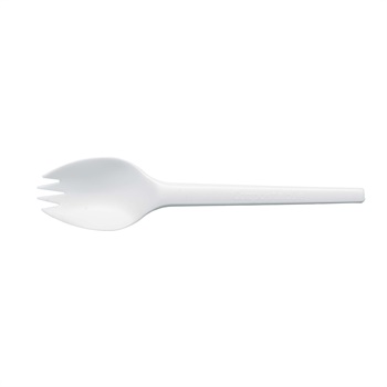 6"compostable CPLA spork