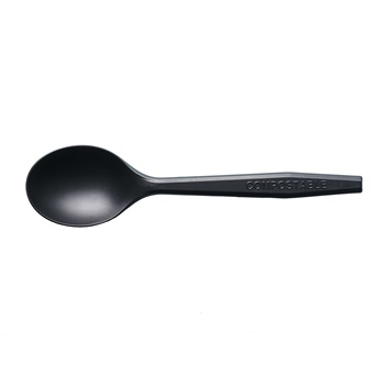 Premium Series compostable CPLA soup spoon